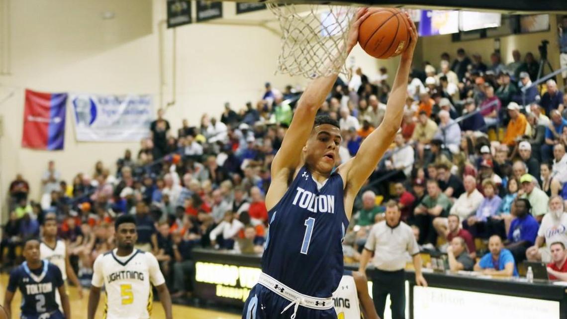Michael Porter Jr. helped Columbia Father Tolton Catholic win the Missouri Class 3 state title in March but will play for a school in Seattle this year.