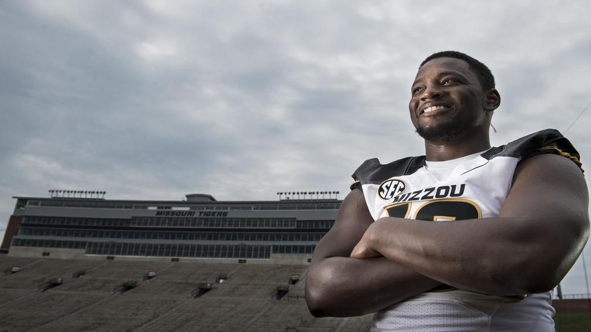 Missouri linebacker Kentrell Brothers