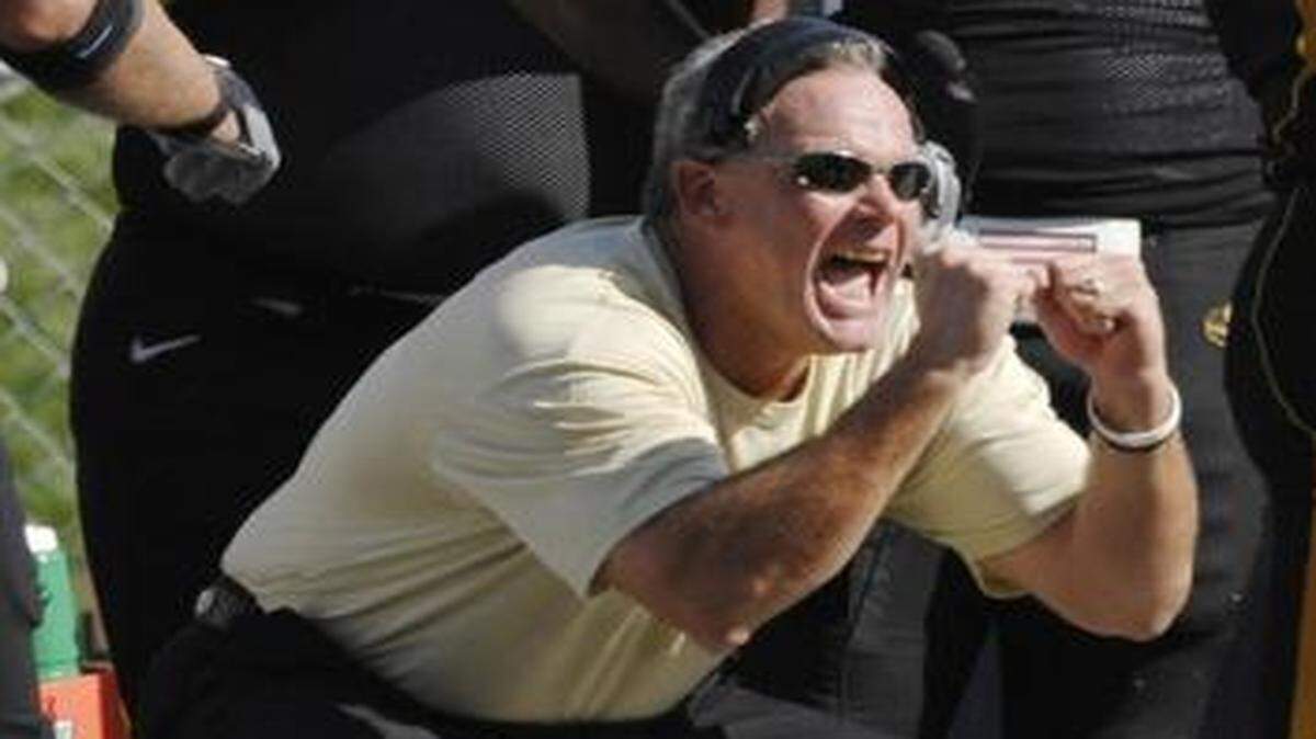 
Missouri defensive coordinator Dave Steckel.
