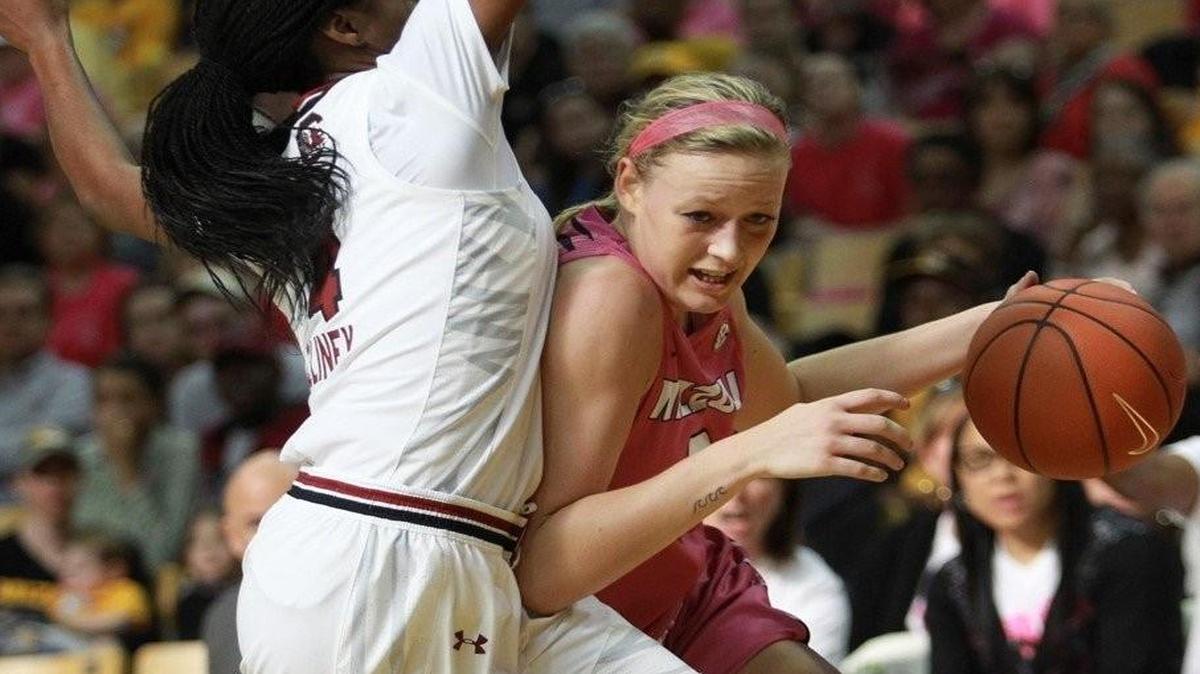 Sophie Cunningham scored 26 points for Missouri in Sunday’s 62-60 victory over South Carolina in Columbia.