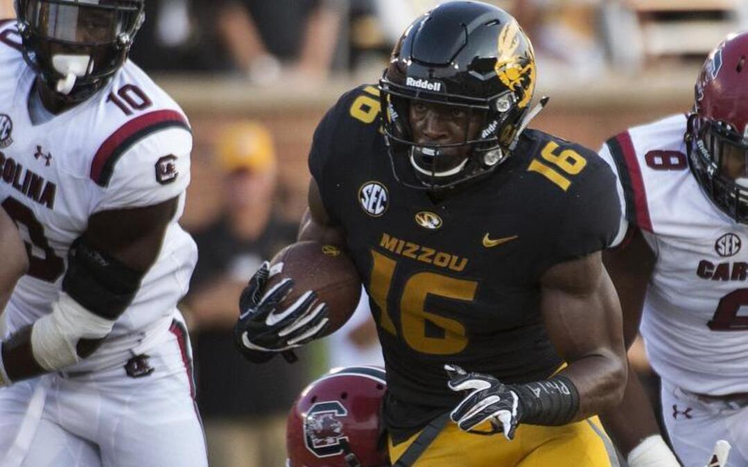 Missouri hopes running back Damarea Crockett will be at full speed Saturday against Purdue.