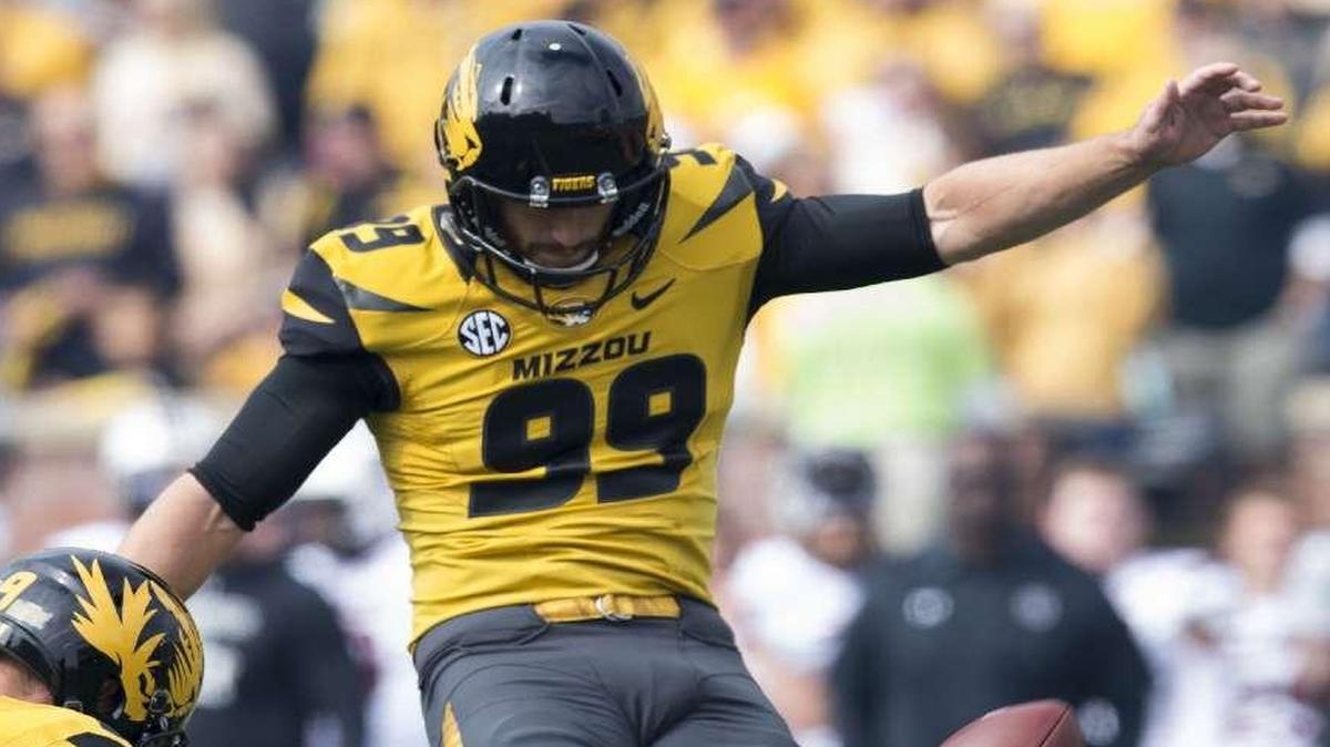 Former Mizzou kicker Andrew Baggett, a Lee’s Summit North graduate, signed as an undrafted free agent with Cleveland