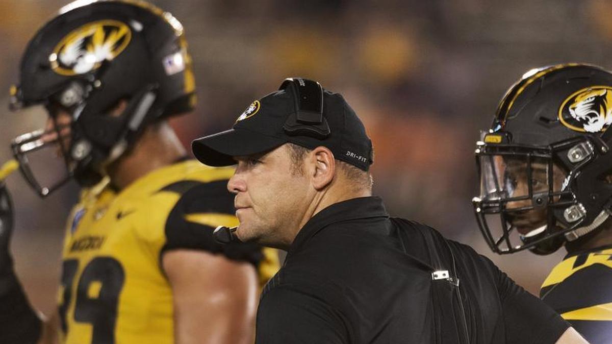 Missouri football coach Barry Odom