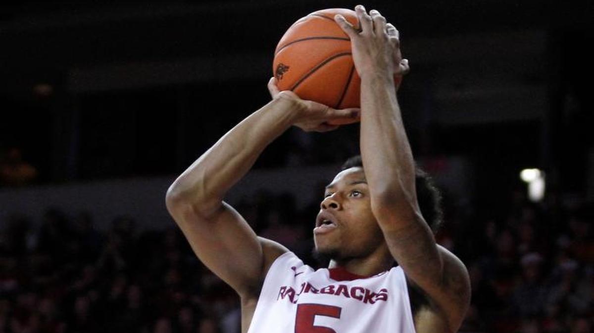 Anthlon Bell leads an explosive Arkansas backcourt.