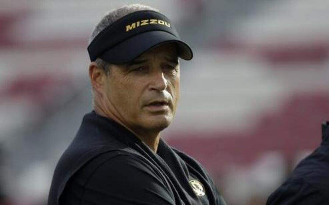 
Missouri head coach Gary Pinkel watched a game last month.
