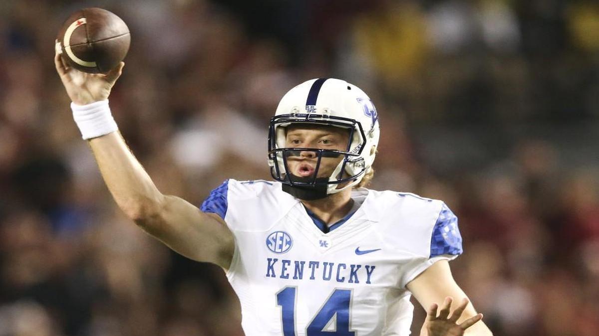 
Kentucky Wildcats quarterback Patrick Towles.
