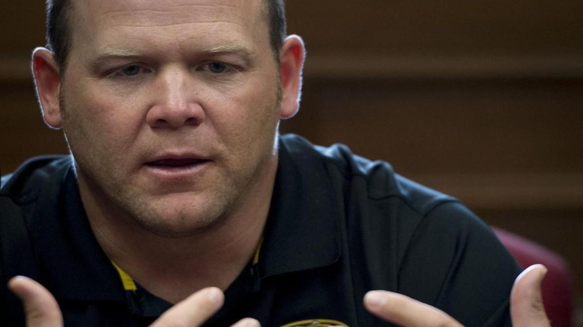 University of Missouri head football coach Barry Odom.