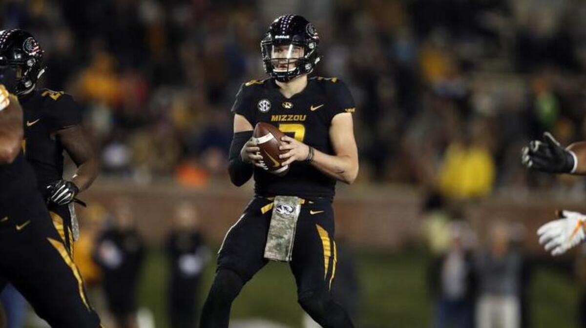 Missouri quarterback Drew Lock