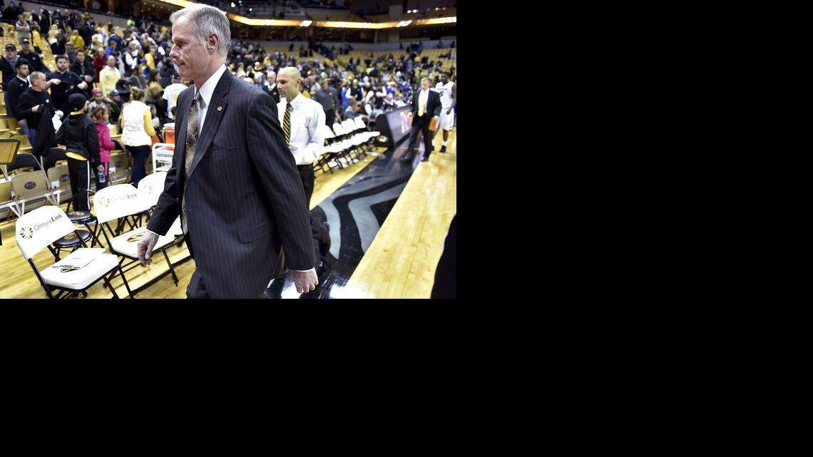 
It wasn't the season-opening coaching debut he wanted, as new Missouri coach Kim Anderson and assistant Brad Loos walked off the court Friday night after losing a shocker to UMKC. The Roos led from the opening tip and took down the Tigers, 69-61 at Mizzou Arena.
