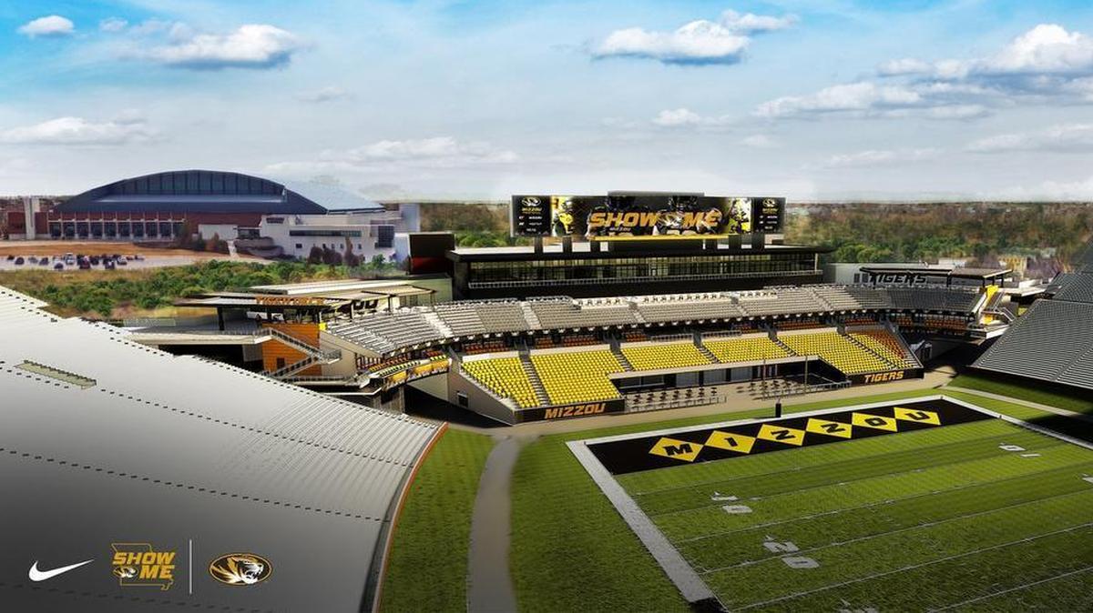 Rendering of Memorial Stadium South Expansion