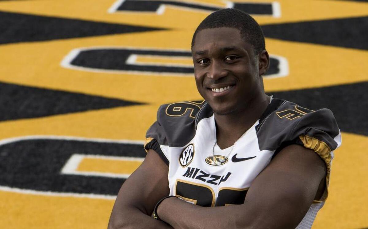 
University of Missouri running back Morgan Steward during Media Day for the football team at Memorial Stadium at the University of Missouri on Aug. 9.
