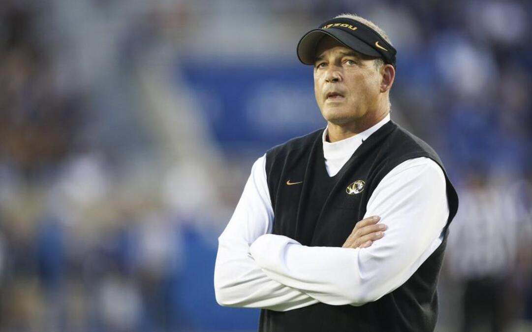 
Missouri head coach Gary Pinkel watched Saturday’s game at Kentucky.
