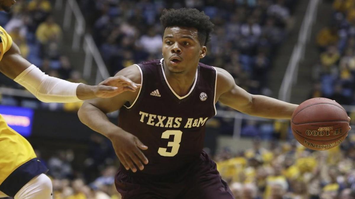 Texas A&M guard Admon Gilder.