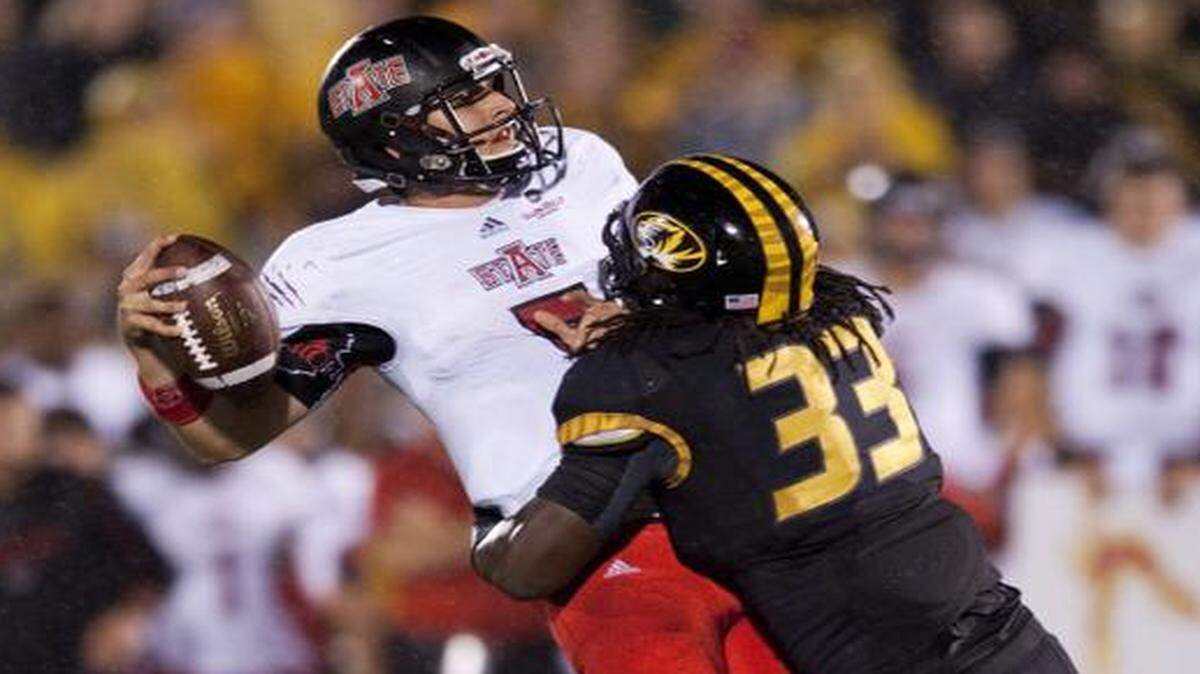 
Missouri’s Markus Golden was a second-team pick for the SEC Media Days preseason All-SEC football team.
