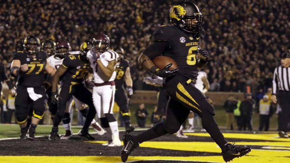 
Missouri running back Marcus Murphy scored a touchdown last November against Texas A&M.
