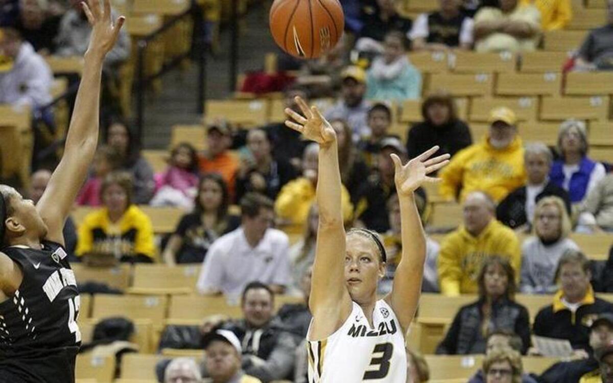 Missouri guard Sophie Cunningham is the the Tigers’ leading scorer and the SEC freshman of the year.