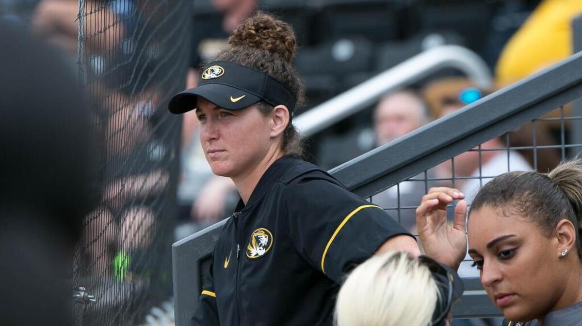 Mizzou interim softball coach Gina Fogue
