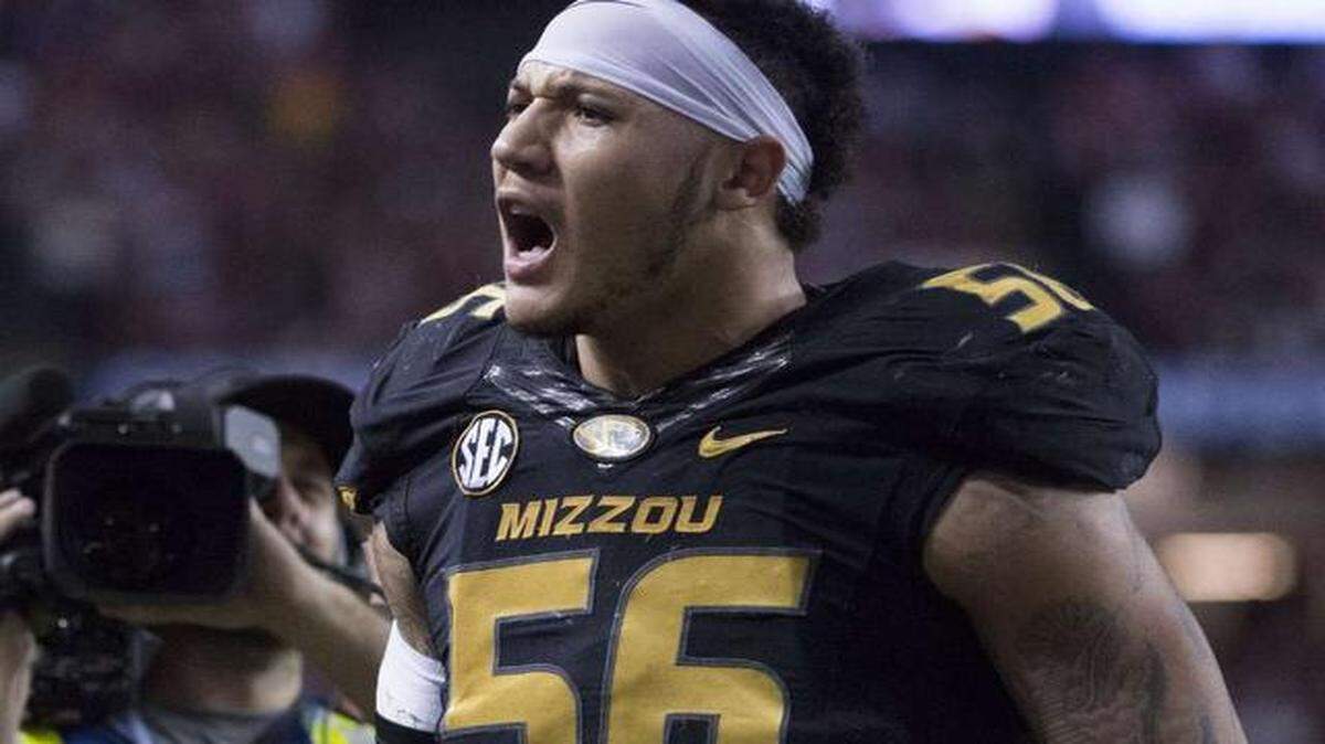 
Missouri defensive end Shane Ray was voted first-team All-American by the Walter Camp Football Foundation.
