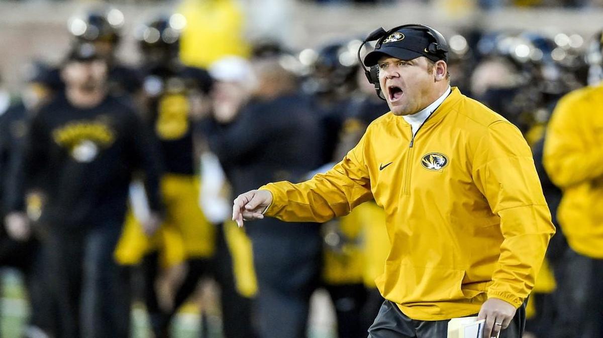 Missouri Tigers head coach Barry Odom
