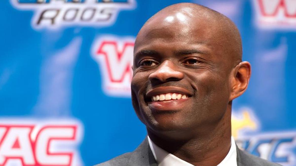 
UMKC men’s basketball coach Kareem Richardson

