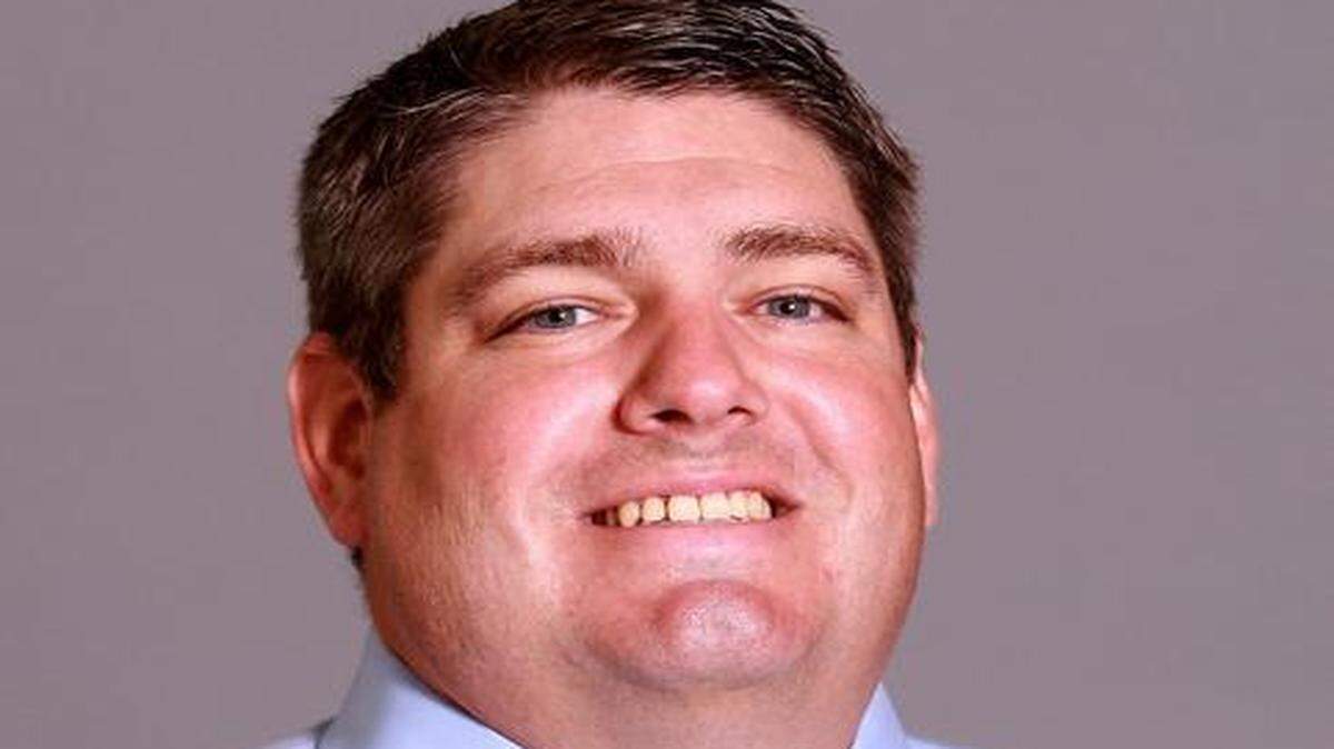
Ottawa men’s basketball coach Aaron Siebenthall 
