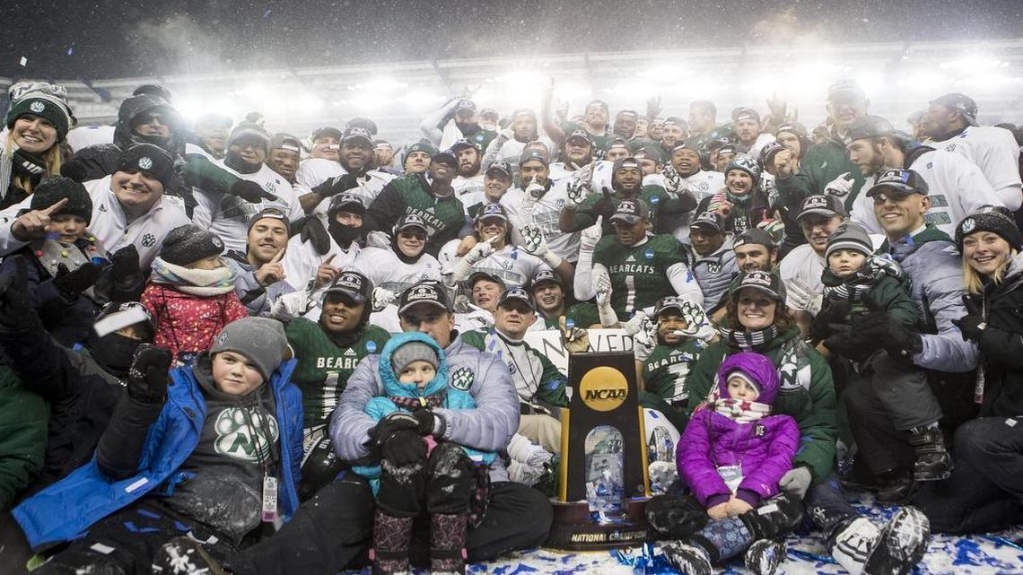 The Northwest Missouri State Bearcats won the 2016 NCAA Division II football championship over North Alabama last December at Children’s Mercy Park in Kansas City, Kansas.