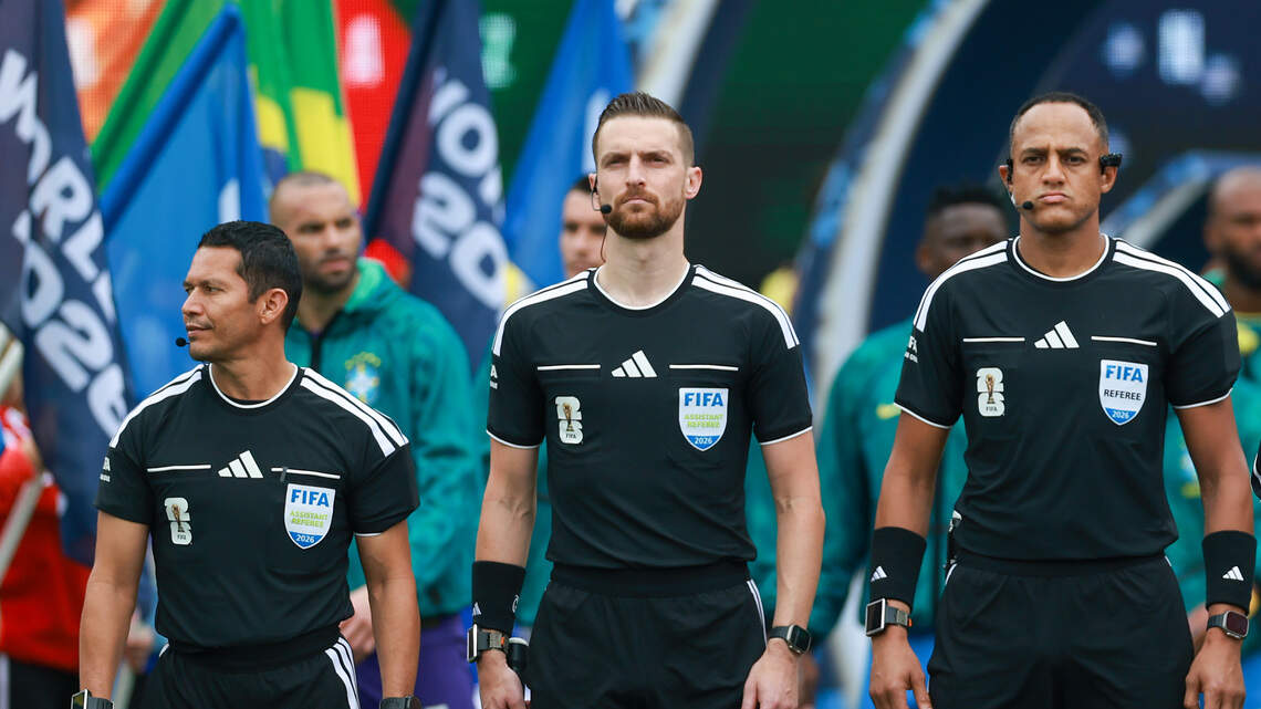Olathe native on American referee crew for Argentina-England World Cup semifinal