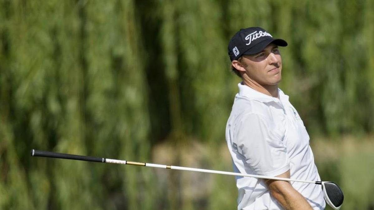 Korbin Kuehn of Overland Park shot a 7-over 78 Thursday in the opening round of the Web.com Digital Alley Open at Nicklaus Golf Club at LionsGate in Overland Park.