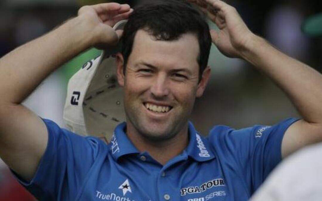 
Robert Streb sported a smile before a practice round on Monday. Streb, though, finished below the cut line on Friday.


