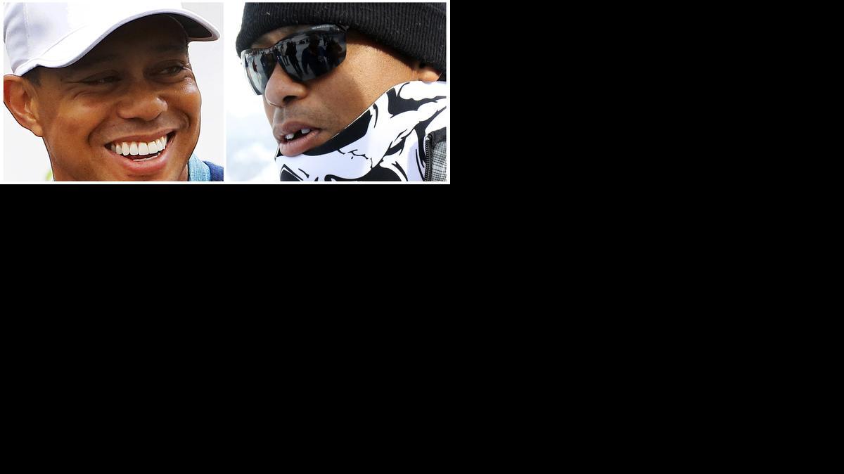 
Tiger Woods, after and before

