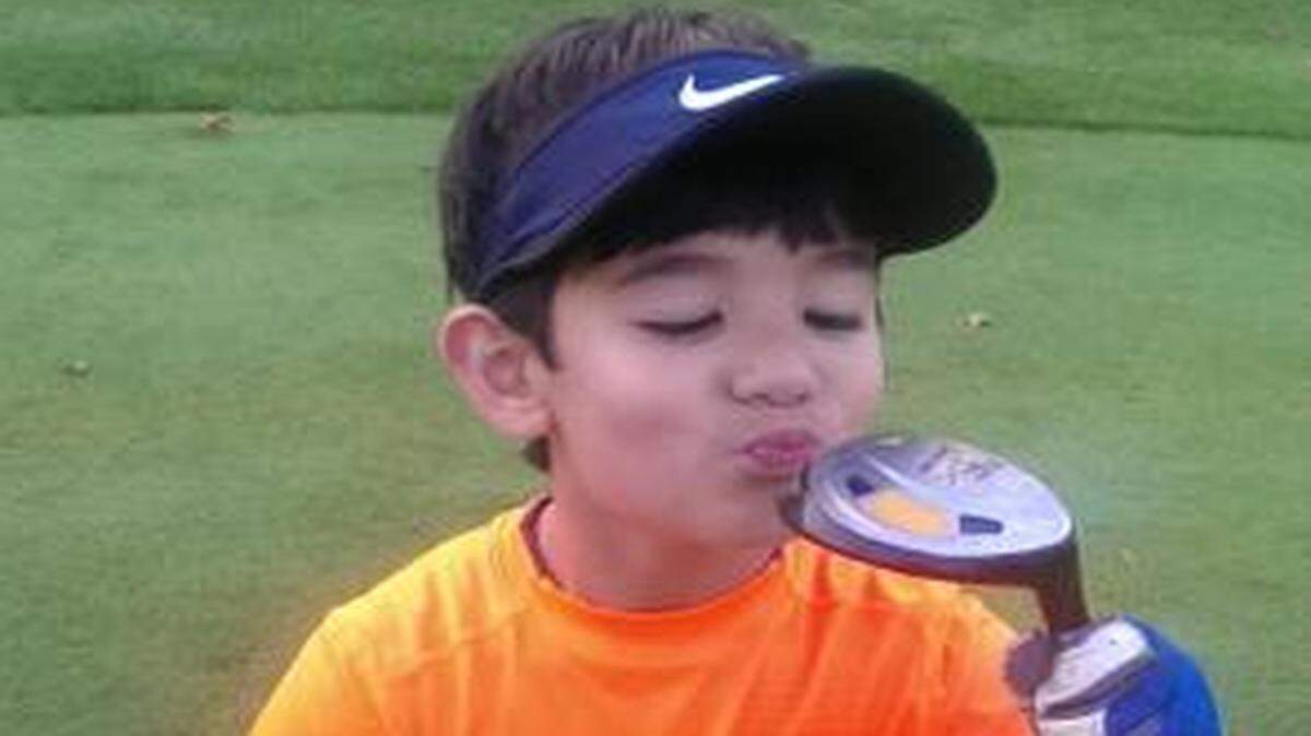 
Darren Powell will always like the club and ball he got his first ace with.
