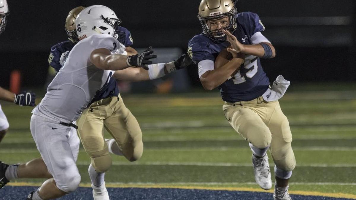 Aquinas quarterback Will Swanson has led the Saints to three straight wins and the second-best record in the Eastern Kansas League.