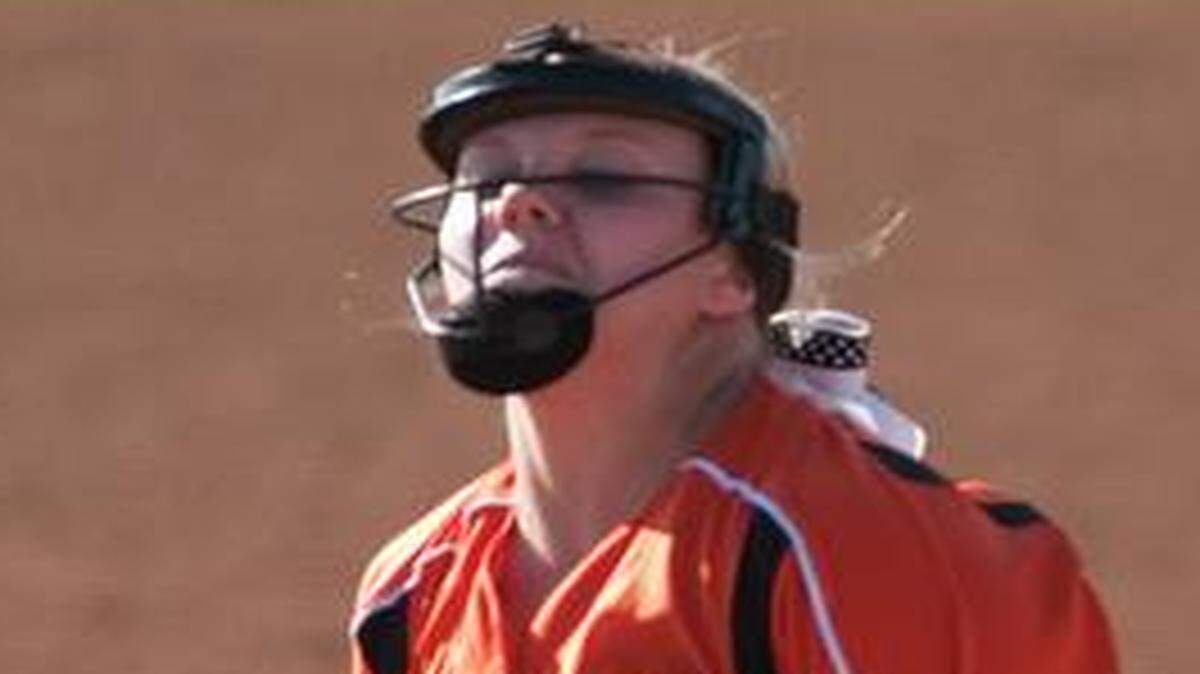 
Platte County pitcher Mallory Stoner, who beat Monett in the semifinals, couldn’t repeat her feat in Saturday’s state finals.
