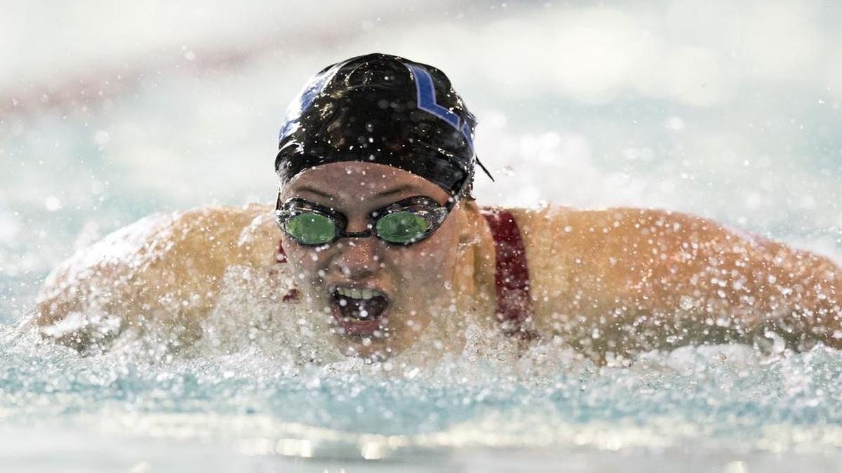 Sarah Raymond of Lee’s Summit West is one of seven Kansas City-area swimmers ranked among the top 20 in the 100-yard butterfly entering this weekend’s Missouri girls swimming and diving state meet.