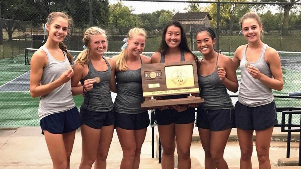 The Blue Valley North girls came away with the program’s third-straight Kansas Class 6A team championship on Saturday in Wichita.