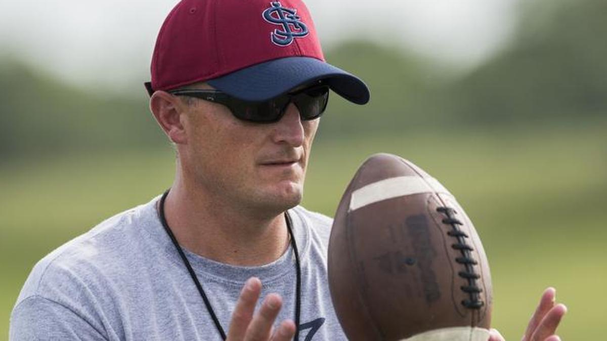 
St. James Academy football coach Tom Radke has been nominated for an annual NFL high school coaching award.