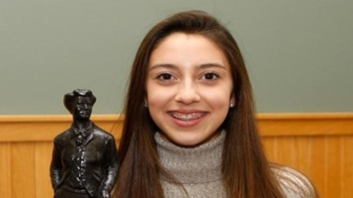 Pembroke Hill sophomore golfer India Gaume was selected the first sophomore winner of the Kenneth Smith Award.