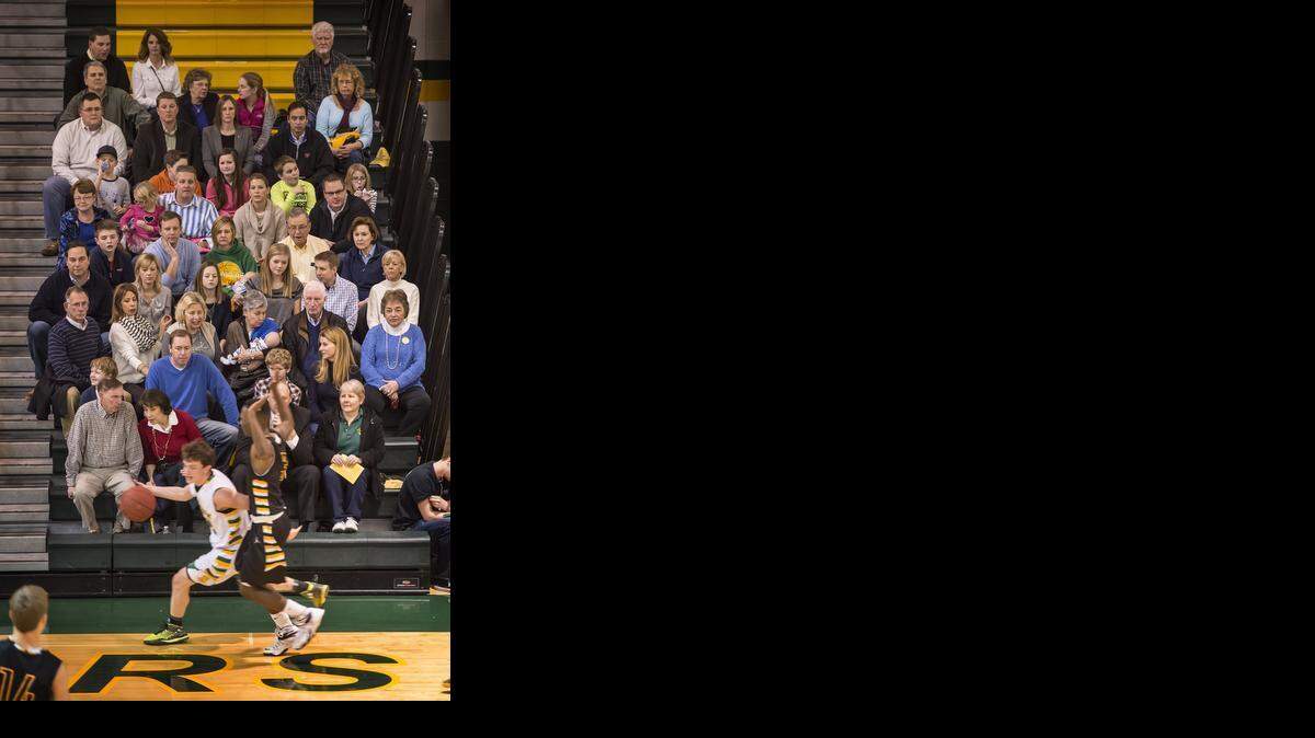 
Shawnee Mission South played host to Shawnee Mission West last Friday night in a Sunflower League boys basketball game. The Raiders face another tough opponent when the Lawrence Chesty Lions come to SM South on Friday night.
