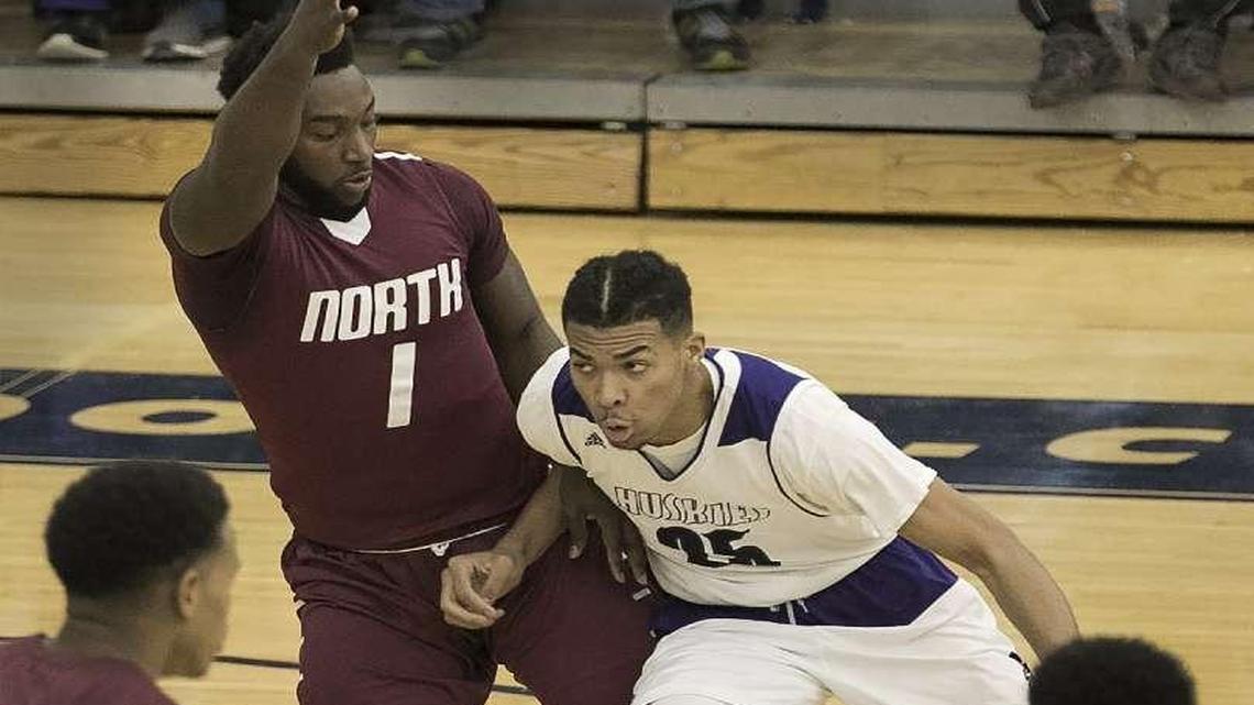 Blue Valley Northwest Darien Jackson (right) is among the nominees for the McDonald’s All-American Games on March 29 in Chicago.