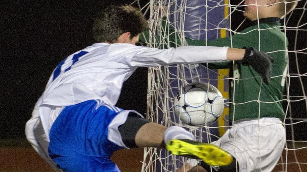 
St. Pius X senior Trevor Cissell (left) has scored 140 goals in his career.
