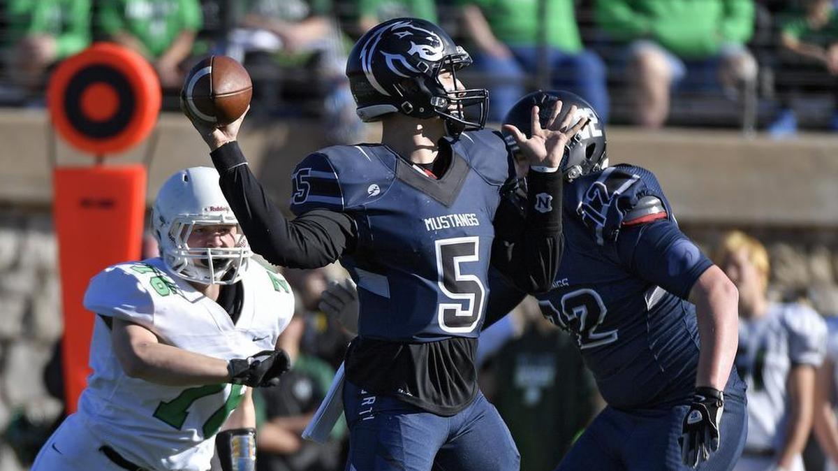 Blue Valley North quarterback Graham Mertz is one of the finalists for the Simone Award.