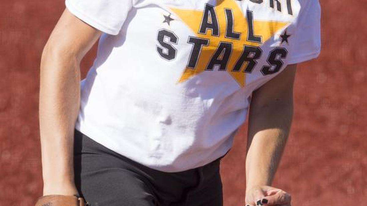 Belton pitcher Madison Hunsaker was selected as the Missouri team’s most valuable player Monday at the MO-KAN Softball Series. Hunsaker held Kansas to six hits with no walks for a 4-1 victory in the first game.