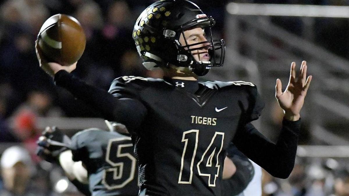 Blue Valley quarterback Matthew Dercher is part of a Kansas squad looking to end a six-game losing streak in the annual Kansas vs. Missouri All-Star Game.