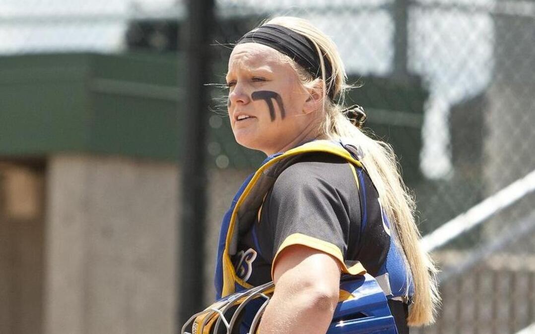 Senior Kala Holder of Olathe South High School batted .554 this season with 42 RBI and six home runs for the state champion Falcons.