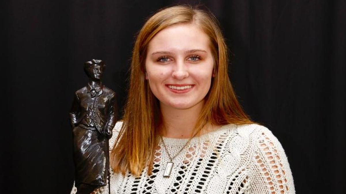St. James Academy senior Caroline Klemp was the Kansas Class 5A state runner-up, after winning as a junior last year.