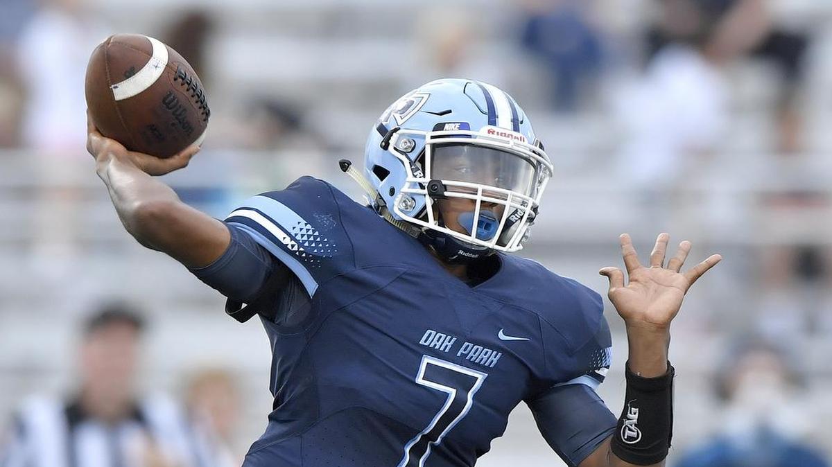 Oak Park quarterback Andrew Harris and his Northmen teammates suffered a setback to Excelsior Springs last week and will square off against North Kansas City this week.