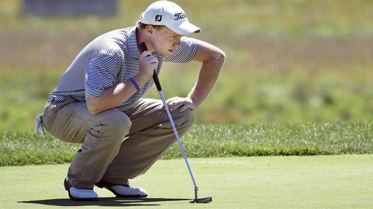
Preston Fleenor, seen here competing in the 2014 Watson Challenge, is one of three Pembroke Hill High School golfers who coach Evan Scobie says has a chance of winning an individual state title.
