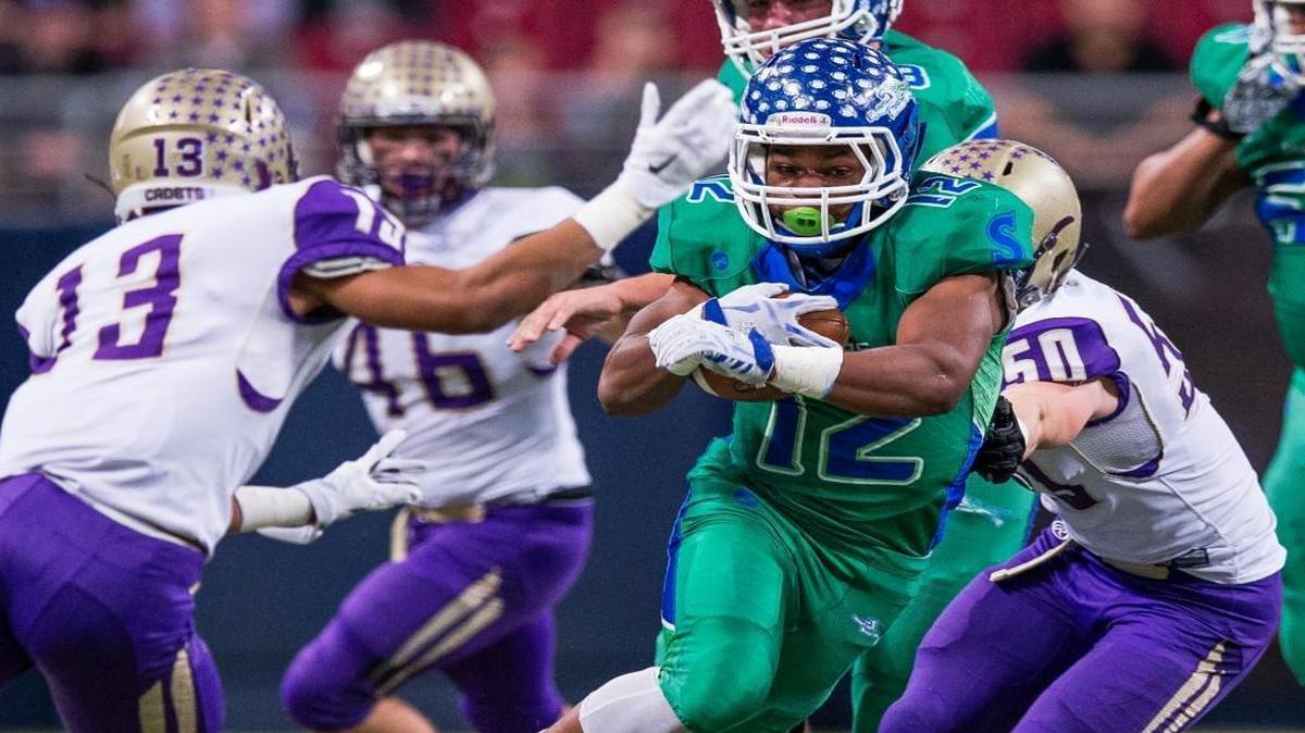 Adam Cofield of Blue Springs South was a force to be reckoned with Friday against Christian Brothers College.