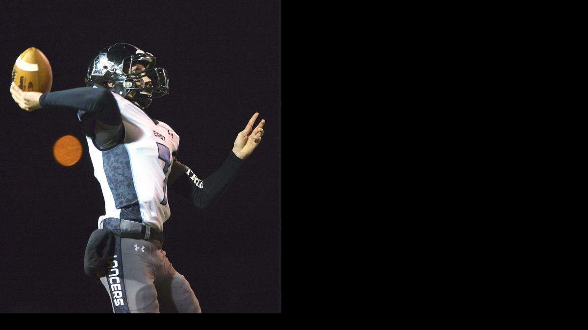 
Quarterback Gunnar Englund and his Shawnee Mission East teammates play host to SM West on Friday night in a Kansas Class 6A sectional playoff game at SM North. The game starts at 7 p.m.

