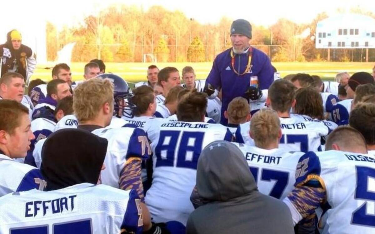 Kearney football coach Greg Jones.